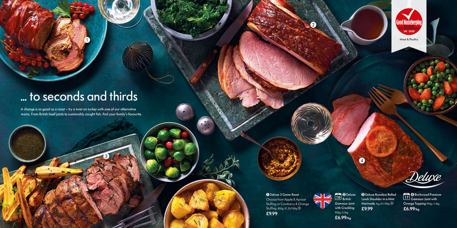 Lidl Christmas Meat offerings - alternatives to turkey